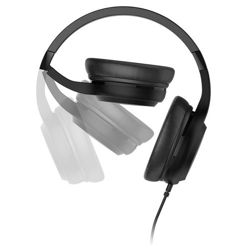 Audífonos alámbricos Motorola on-ear negro Moto xt120