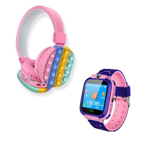 Audífonos Inalámbricos y Reloj Inteligente Gadgets & Fun Para Niños