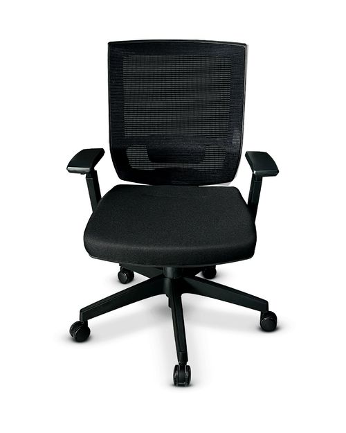 Silla Para Escritorio Ergo Mobiliario Negro Milan