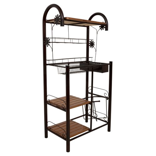 Mueble de cocina La Tapatía alacena café transparente dante