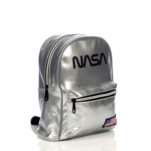 Mini mochila Hardhead nasa silver space