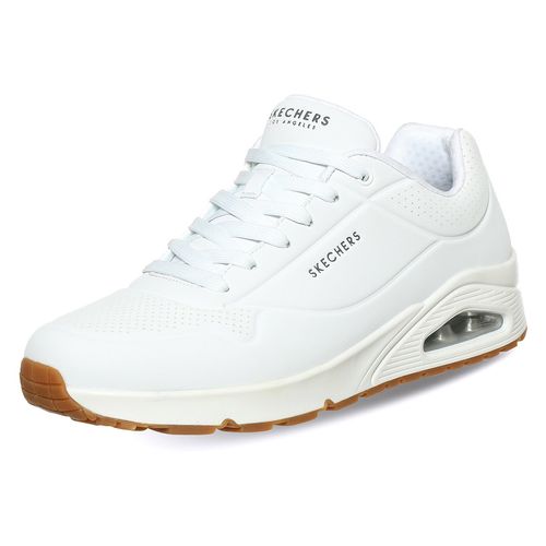 Tenis Choclo Para Caballero Skechers Blanco 52458WHT