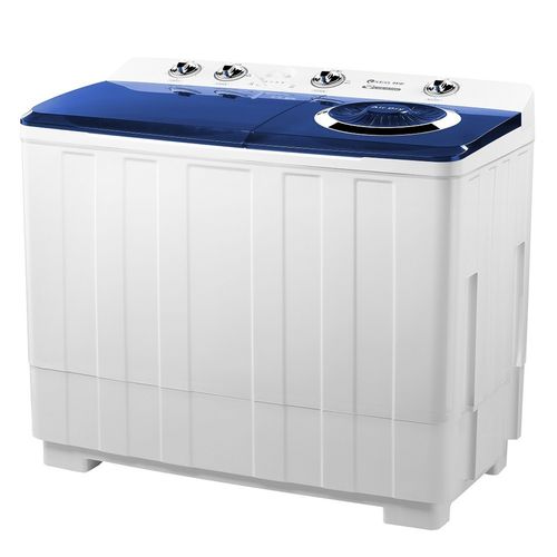 Lavadora Hisense doble tina 16kg 2 ciclos blanco-azul wsa1604p