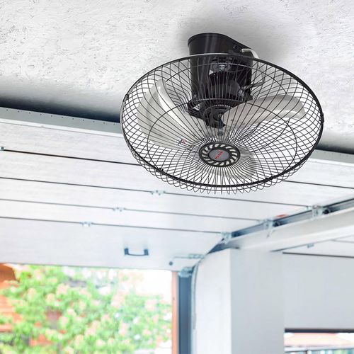 Ventilador de pared Mytek negro 3126