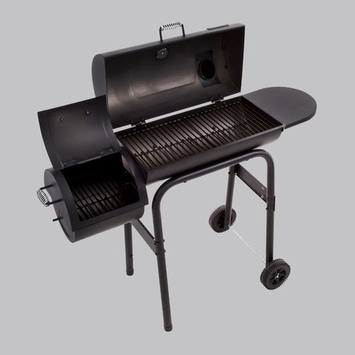 Asador ahumador de carbón Char-broil american gourmet offset 430