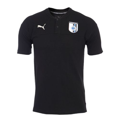 Playera tipo polo para caballero Puma querétaro negra 756002 02