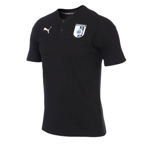 Playera tipo polo para caballero Puma querétaro negra 756002 02