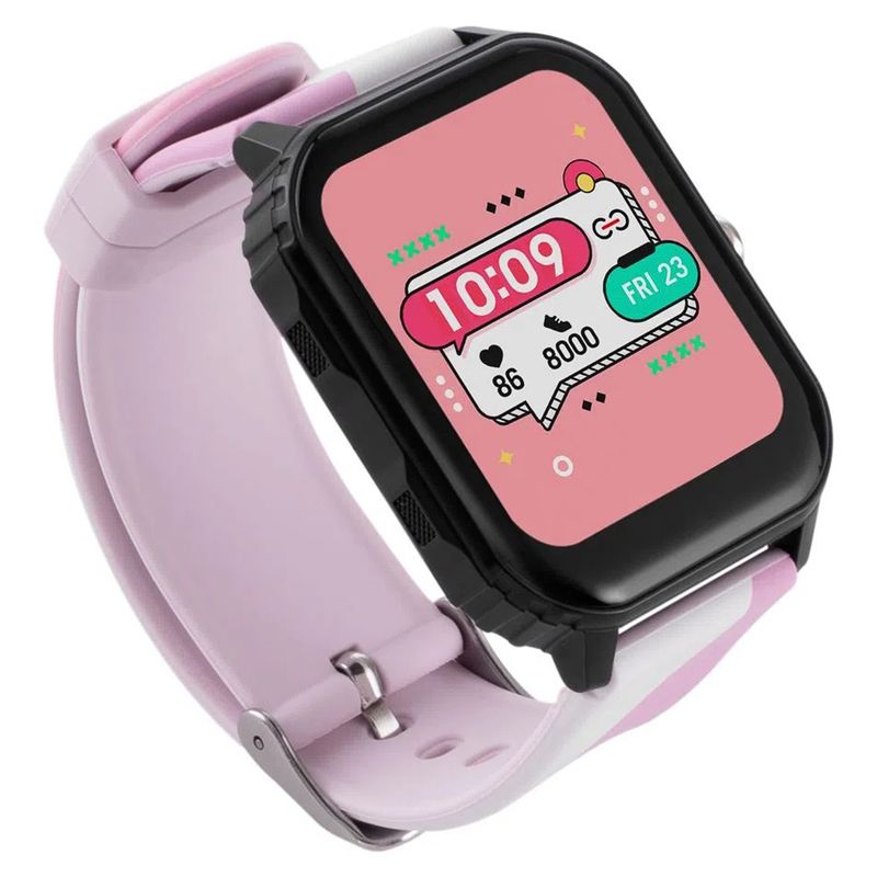 Smartwatch Mobo Dotty Azul Rosa La Marina