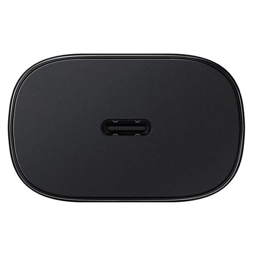 Cargador Samsung de pared 25w tipo c negro