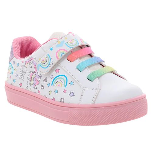 Tenis Urbano Para Niña Tropicana Blanco 93033