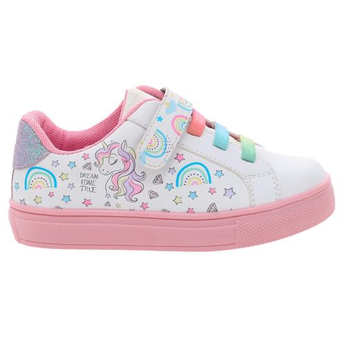 Tenis Urbano Para Niña Tropicana Blanco 93033