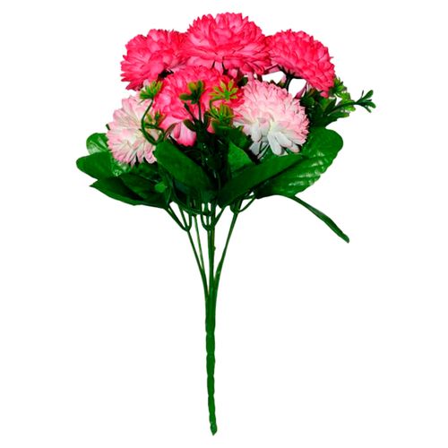 Flores Rosedal crisantemo x 7 crema-pink rs45006