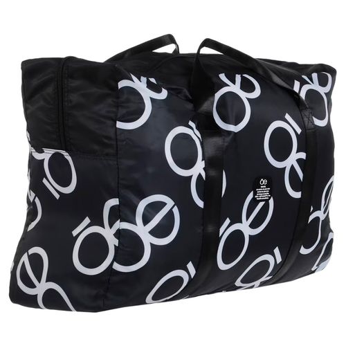 Maleta duffle bag plegable Cloe negro 6trap22037mul
