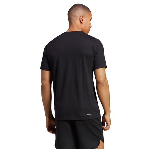 Playera Para Caballero Adidas Essentials Feelready Logo Negro IB8273