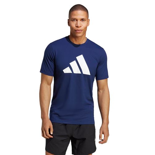 Playera Para Caballero Adidas Azul IB8275