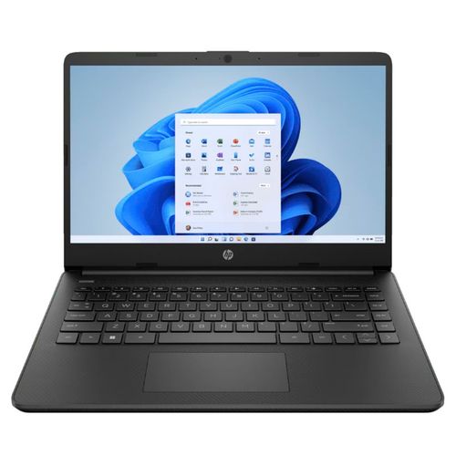 Laptop Hp 4 GB 128 GB ssd 14p negro 81b50la
