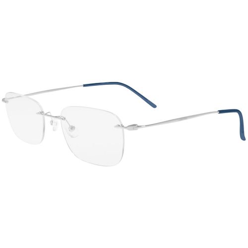 Lentes oftálmicos unisex Calvin Klein titanio azul ck22125td