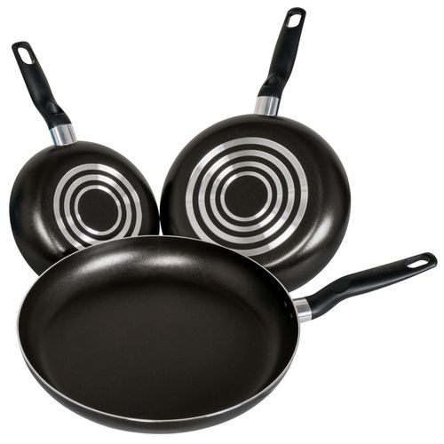 Set De 3 Sartenes T-Fal Negro 125300