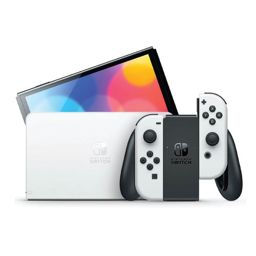 Consola Nintendo Switch Oled White Set 64 Gb