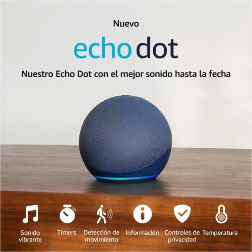 Bocina Inteligente Amazon Echo Dot 5ta Gen Azul