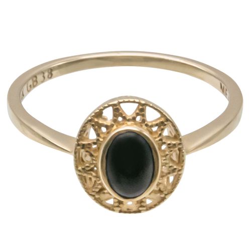 Anillo Argyor para dama dorado 14/0JAV007 RZ