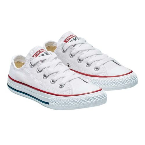 Tenis casual para niño Converse choclo blanco 3j256c