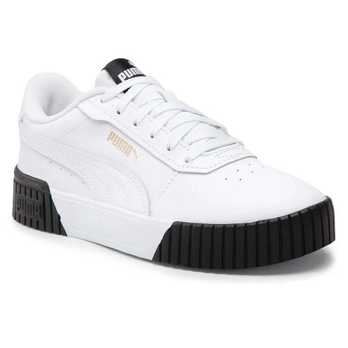 Tenis casual para dama Puma carina 2.0 blanco 385849 04