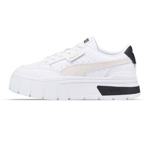 Tenis Casual Para Dama Puma Mayze Stack Blanco 384363 01