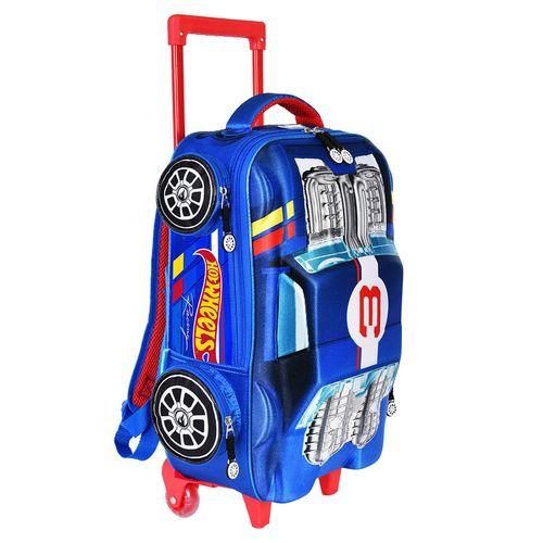 Mochila De Ruedas Para Niño Hot Wheels Multicolor HWS014-BP334T