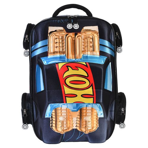 Mochila Para Niño Hot Wheels Multicolor HWS013-BP334A