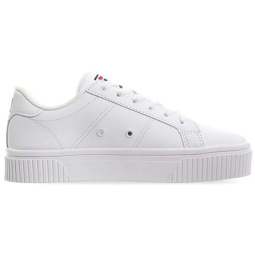 Tenis casual para dama Fila blanco panaché