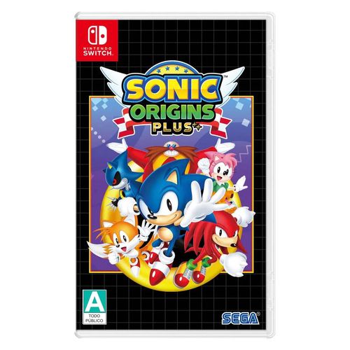 Videojuego Nintendo Switch Sonic Origins Plus SENSW-77031