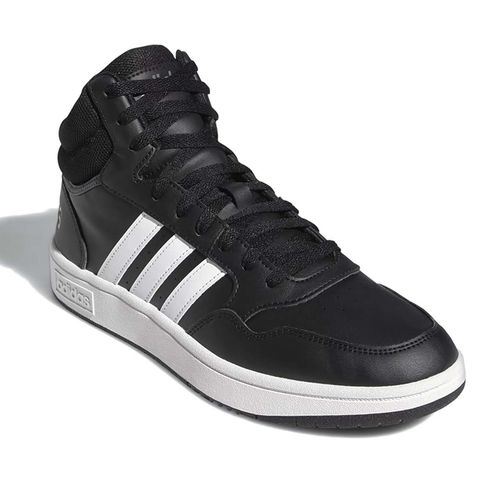 Tenis Casual Para Caballero Adidas Hoops 3 Negro GW3020