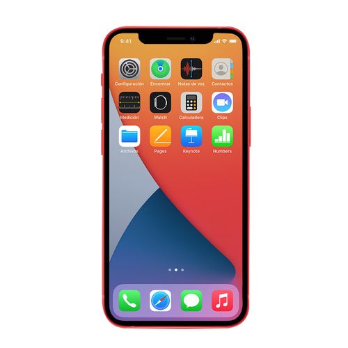 Smartphone Touch Apple iPhone 12 64GB Rojo Reacondicionado