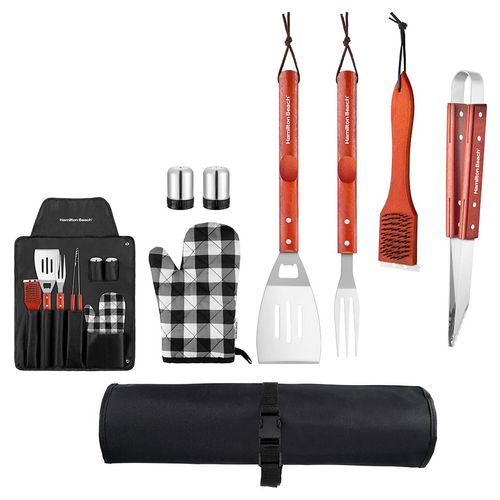 Kit asador Hamilton Beach rojo hna601