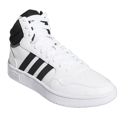 Tenis Casual Para Caballero Adidas Hoops 3 Blanco GW3019