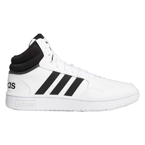 Tenis Casual Para Caballero Adidas Hoops 3 Blanco GW3019