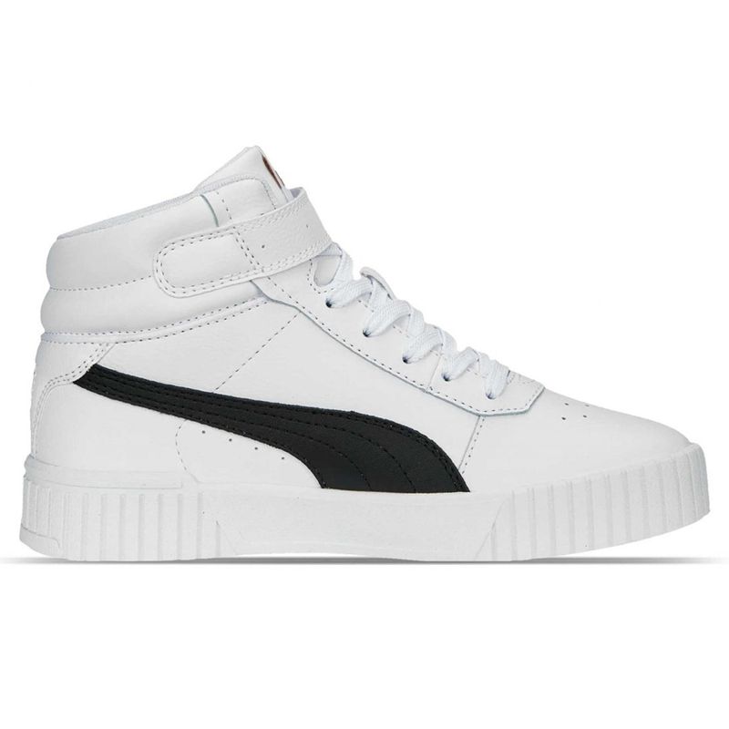 Tenis Casual Para Dama Puma Carina 2.0 Mid Blanco 385851 06 La Marina