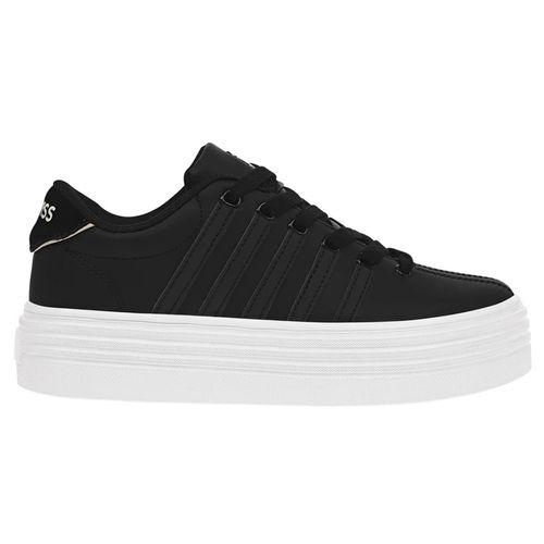 Tenis casual para dama K-Swiss court pro v high negro 9f676002