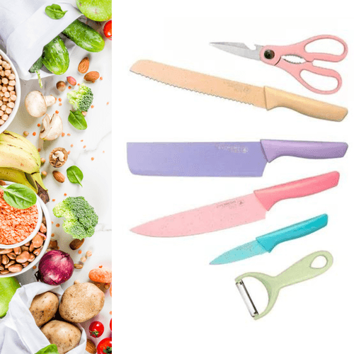 Set de cuchillos Gadgets & Fun acero inoxidable