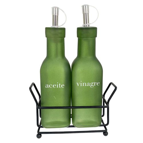 Juego De Aceite y Vinagre Concepts Verde 411-135334