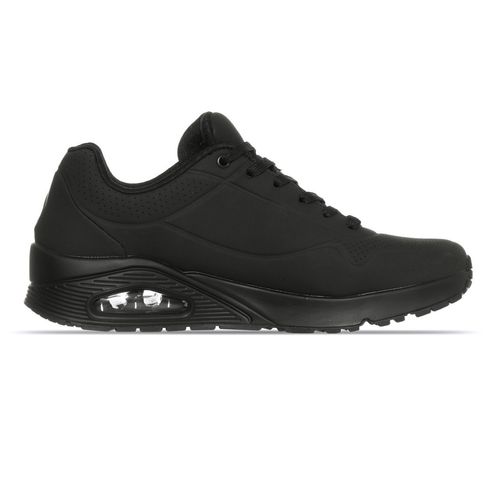 Tenis Choclo Para Caballero Skechers Street Uno Negro 52458BBK