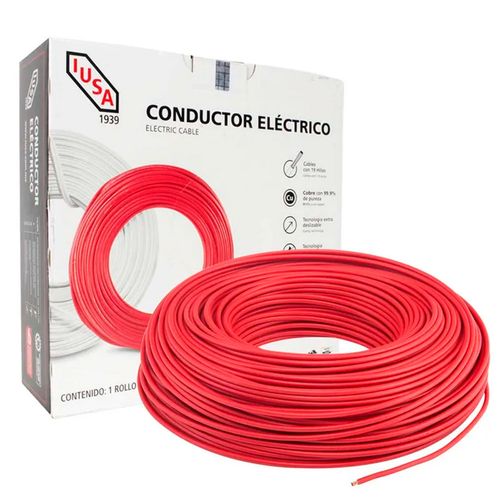 Alambre Thw-Ls/Thhw-Ls IUSA 10 Awg Rojo 300889