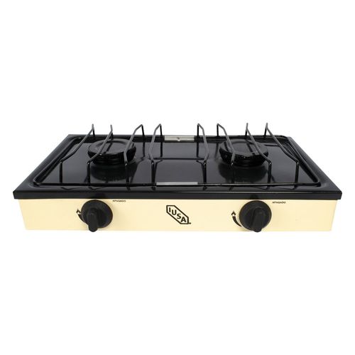 Parrilla 2 quemadores IUSA avena 604977