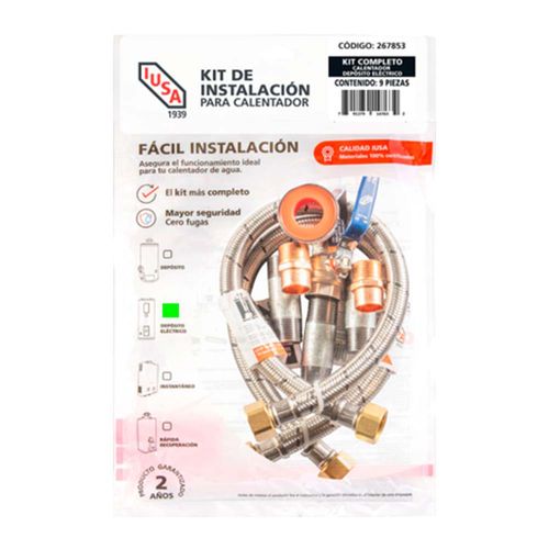 Kit IUSA instalación para calentador eléctrico 267853