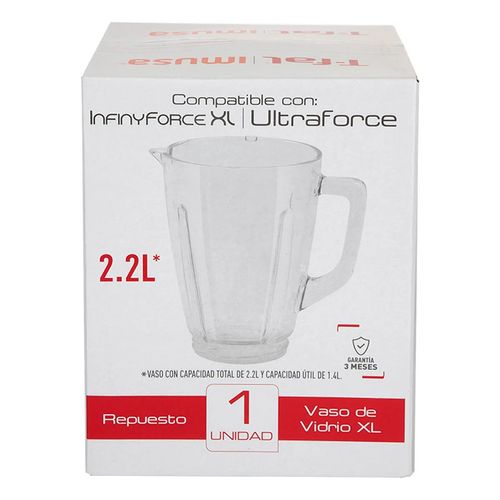 Vaso de vidrio para licuadora T-fal xf2100mx