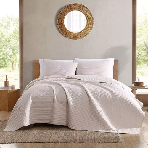 Colcha de microfibra B.Kind & Beyond beige king size