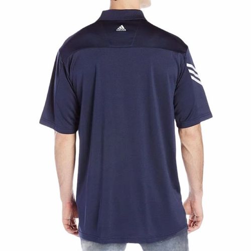 Playera Tipo Polo Para Caballero Adidas Azul W47240