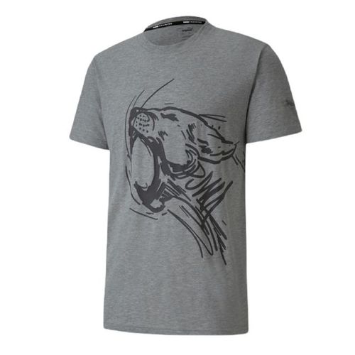 Playera Para Caballero Puma Performance Graphic Gris 51944902