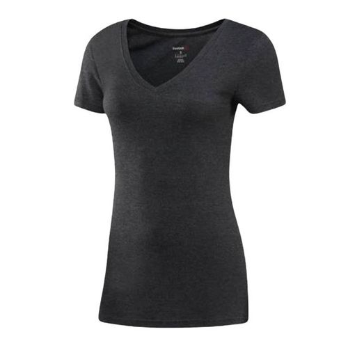 Playera para dama Reebok atletica negro aj8013